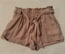 Boutique Flowy Tie Shorts