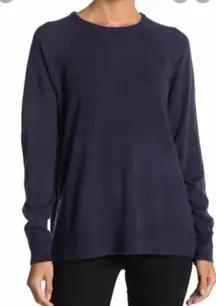 Sweet‎ Romeo Grey stone blue crew neck sweater size XS NEW