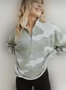 Camo Quarter Zip