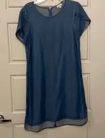 Denim dress. XS runs big