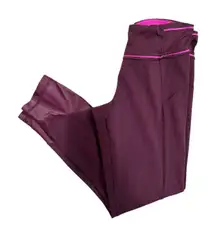 Lululemon Pace Queen‎ Tight Full-On Luxtreme Bordeaux Drama Raspberry size 8