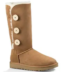 Bailey Suede Button Triplet