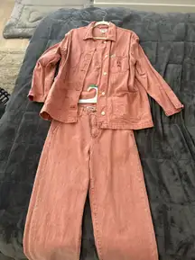 Matching Jacket And Pants