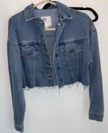 Cropped Jean Jacket