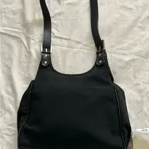 Purse Sleek Black Shoulder Bag with Adjustable Straps Esprit
