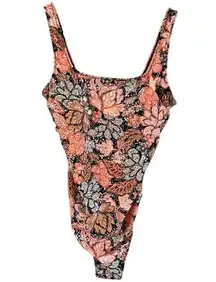 NWT A Pea In The Pod Maternity Pink Floral One Piece Bathing Suit Size Small
