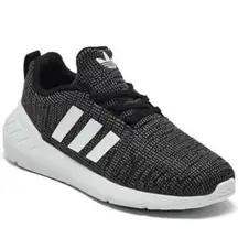 Adidas Swift Run 22 Men’s Running Shoes Size 7 Black Gray White GW8180