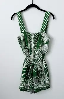 Farm Rio Macaw Elegance Romper