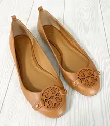 Tory Burch Gabriel Ballet Flat Brown