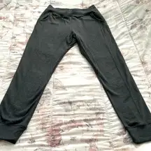 S. Wear French Terry grey pull on cotton blend joggers, size 0 lounging pants