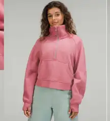 Lululemon Scuba Oversized Funnel Neck Half Zip