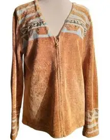 ✨Soft Surroundings Zip Front Embellished Sz XL Jacket Cardigan✨