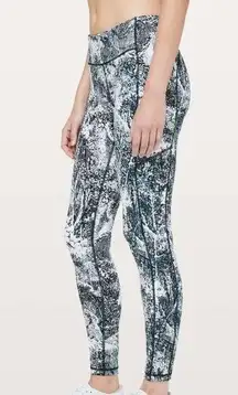 Lululemon Speed Up Tight 28" Luxtreme Wildwood Multi Print Leggings Women's 4