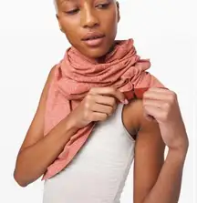 Lululemon  Vinyasa Scarf *Rulu in Heathered Magma W-412 One Size