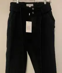 Something Navy June Black Dark High Rise Jeans