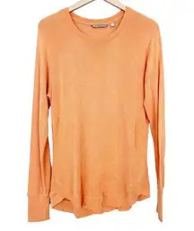 Athleta  Orange Coaster Luxe Recover Sweatshirt Sz ST