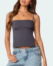 Edikted Open Back Tank Top