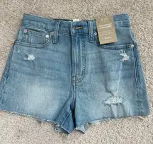 Tall Rise jean short NWT