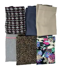 Lot of 6 J.Crew Pencil Skirts Size 0 Career Professional Business