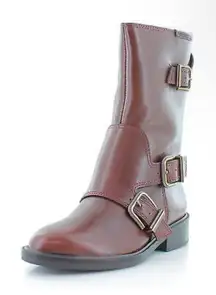 Vince Camuto Alicenta Brown Womens‎ Shoes Size 7 Boots Moto Motorcycle Brown