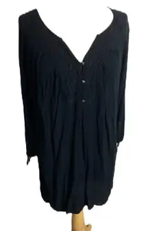 #300 ROXY Gauze Loose Fit Beach Cover UP