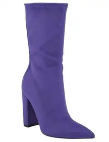 NEW GUESS   Women's Abbale Block Heel Mid Calf Boots Women's Shoes