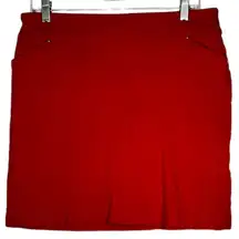Westport Red Mini Skirt nwot‎
