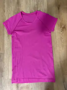 Lululemon Swiftly Short Sleeve Shirt Sonic Pink Size 6
