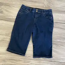 Lane Bryant cropped blue jeans size 14