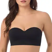 Le Mystere Shameless Black Strapless Bra Style 755 Size 36C