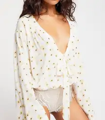 “Forties Feel” Bell Sleeve Bodysuit