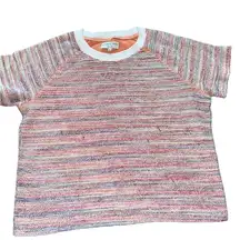 Madewell Texture & Thread
Multicolored Knit Sweatshirt size large