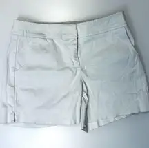 Size 4 White Caché Shorts