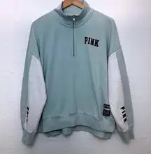 Victoria's Secret PINK Boyfriend Sweater in Mint Green Size L