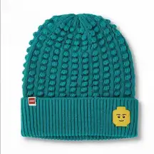 Adult LEGO® Collection x Target Minifigure Patch Beanie Hat - Teal