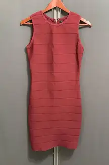 B02-Women's Chocolate usa Dress, Burgundy, Size M