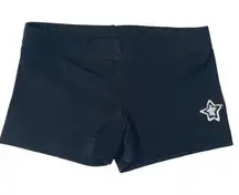 GK Stars Black Shorts Gymnastics/Dance/Active Size Adult Small