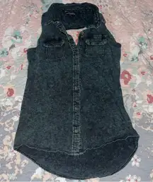 Rock & Republic Button-Up Tank Top