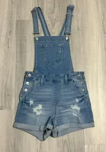 Denim Short Overalls