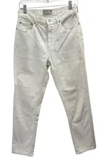 Everlane White 90s Cheeky Jean High-Rise Straight Leg Casual Coastal Work Preppy