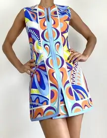 Zara Multi Colored Printed Mini Dress(Size Small)