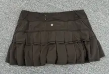 Lululemon Pace Setter Skirt Black Size 8