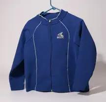 Womens Royal Blue Chicago White Sox Fleece Zip Up Jacket XL