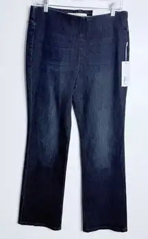 NWT Soft Surroundings The Ultimate Denim Pull On Bootcut Jean‎ Nightfall Size MP