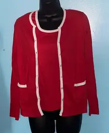 Two piece sweater set