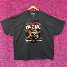 AC/DC Hells Bells World Tour Undersized Heavy Metal Tee 5X