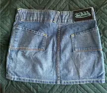 Von Dutch mini skirt from my high school days !!! 🥰