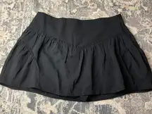 Zara Black Mini Skirt (with built in shorts)
