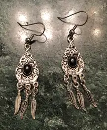 Vintage Silver Dangling Earrings