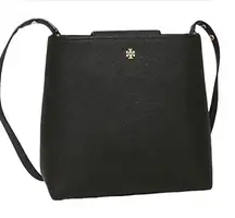 $378 Retail NWT Tory Burch Emerson Womens Saffiano Leather Bucket Bag